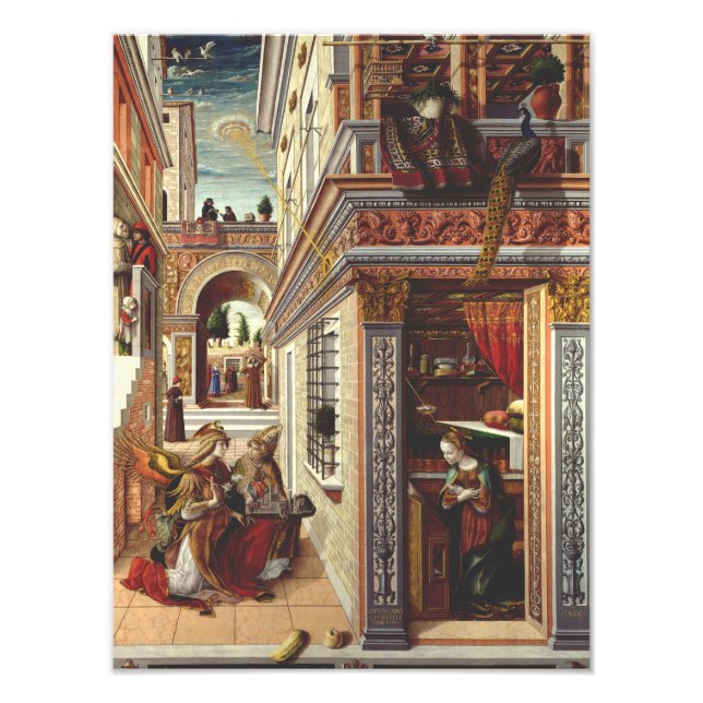 Foto O Anúncio Carlo Crivelli Arte Renascentista (Frente)