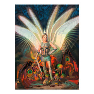 Foto O Arcanjo Michael Derrota o Dragão