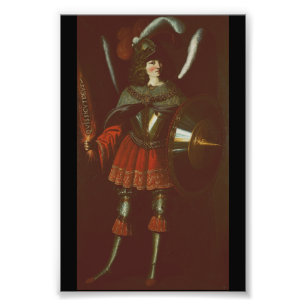Foto O Arcanjo Miguel por Francisco de Zurbarán