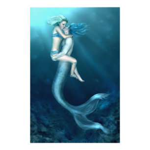 Foto O beijo de um Merman