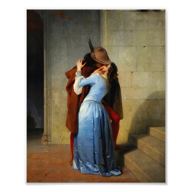 Foto O Beijo Francesco Hayez (Frente)