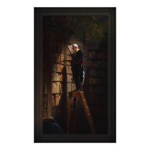 Foto O Bookworm de Carl Spitzweg