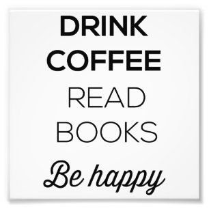 Foto O café da bebida leu livros esteja feliz