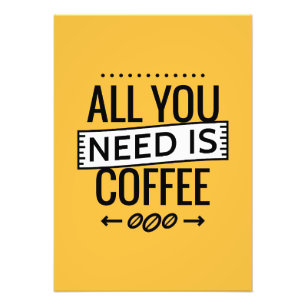 Foto O Café Lover Tudo Que Você Precisa É Café