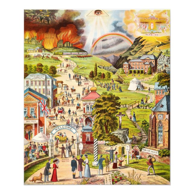 Foto O caminho amplo e estreito pelo British SChool (Frente)