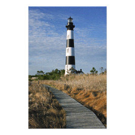 Foto O Caminho para o Farol da Ilha Bodie