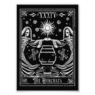 Foto O Cartão de Tarot da Horchata