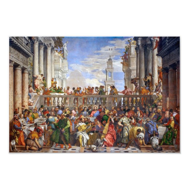 Foto O Casamento em Cana | Paolo Veronese | (Frente)