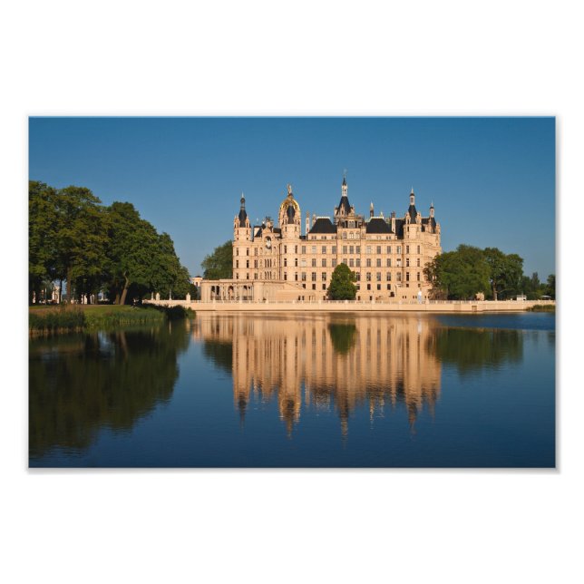 Foto O castelo em Schwerin (Frente)