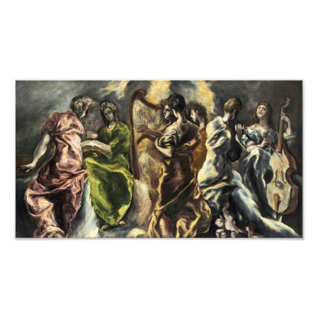 Foto O Concerto dos Anjos | El Greco | (Frente)