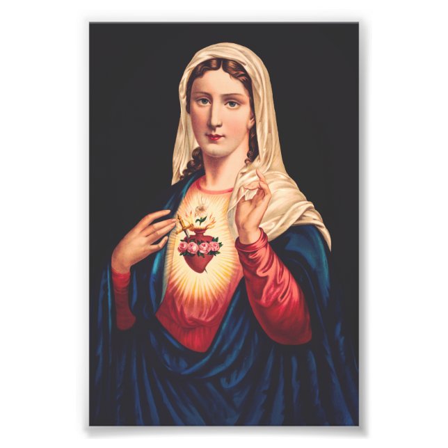 Foto O Coração Imaculado de Maria (Frente)