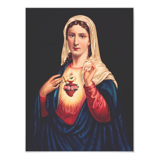 Foto O Coração Imaculado de Maria (Frente)
