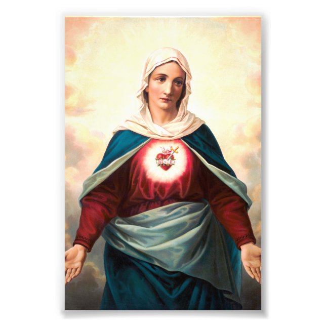 Foto O Coração Imaculado de Maria (Frente)