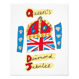 Foto O Diamond Jubilee Emblem da Rainha