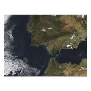 Foto O estreito de Gibraltar