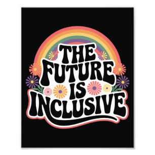 Foto O Futuro é Inclusivo Bandeira Arco-Íris LGBTQ Gay