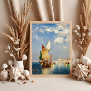 Foto O Grande Canal, Veneza (1903), por Thomas Moran