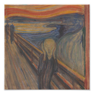Foto O Grito da Natureza por Edvard Munch 1893