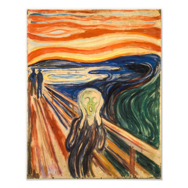 Foto O Grito | Edvard Munch | (Frente)