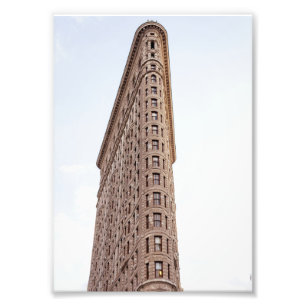 Foto o icônico edifício flatiron