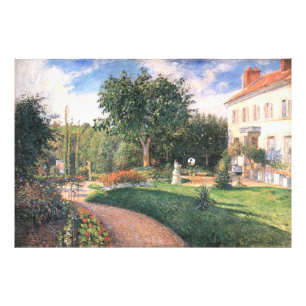 Foto O Jardim de Les Mathurins Camille Pissarro