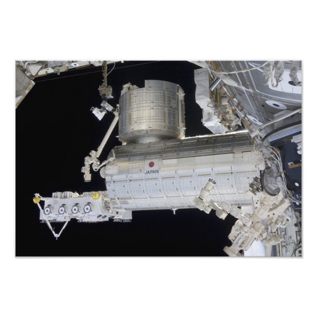 Foto O laboratório Kibo do Japonês Experiment Module 2 (Frente)