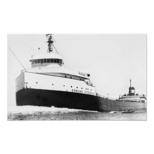 Foto O lendário S.S. Edmund Fitzgerald (Frente)
