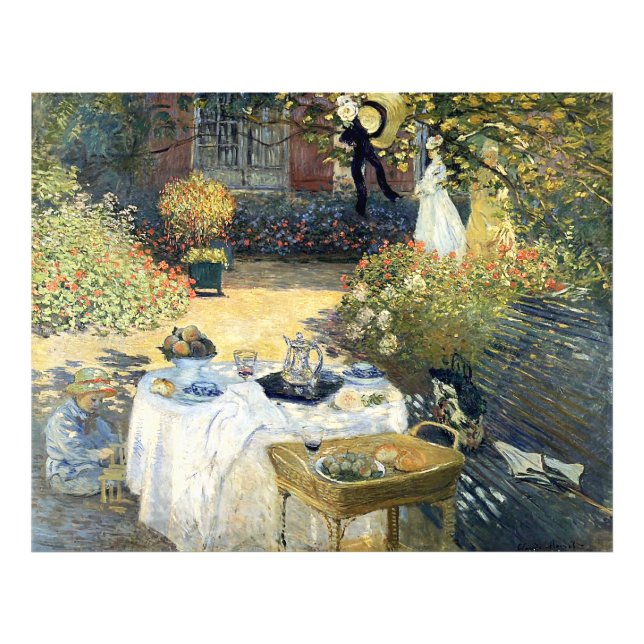Foto O Luncheon Claude Monet (Frente)