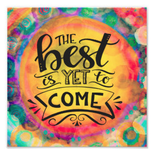 Foto O melhor alegre e colorido ainda está para vir