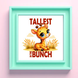 Foto O melhor no desenho animado "Boca-Bebê-Cute-Girafa