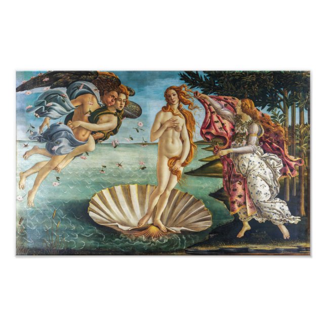 Foto O Nascimento de Vênus | Sandro Botticelli | (Frente)