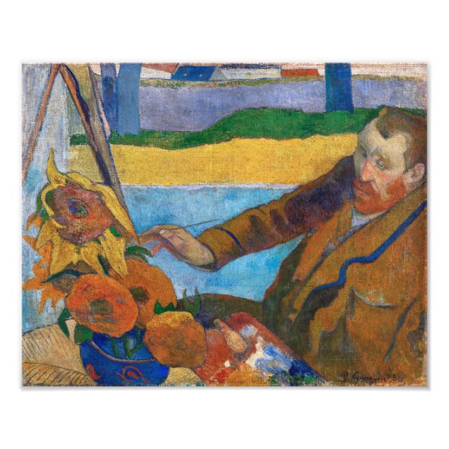 Foto O Pintor dos Girassóis | Paul Gauguin | (Frente)