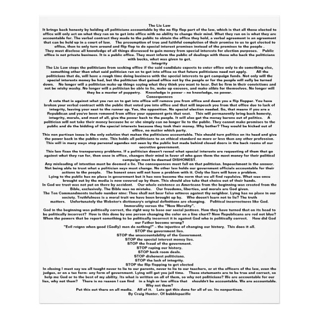 FOTO O POSTER "LEI LIE" (Frente)