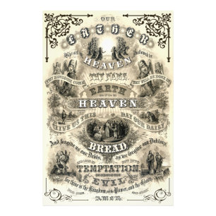 Foto O PRAYER do SENHOR como ensinado por Jesus 1876