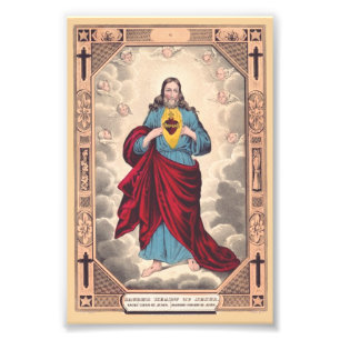 Foto O Sagrado Coração de Jesus