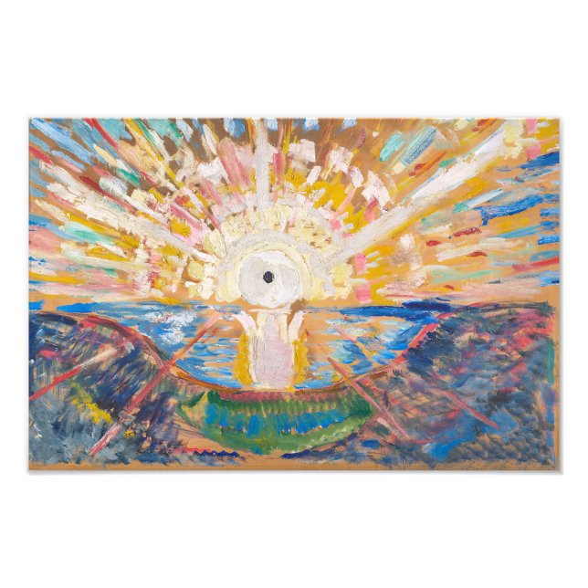 Foto O Sol 1912 | Edvard Munch | (Frente)