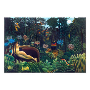 Foto O Sonho   Henri Rousseau  