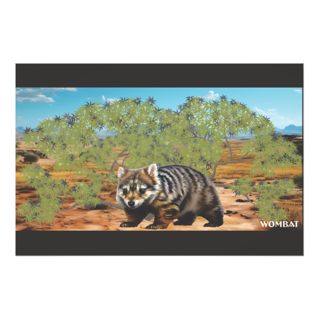 Foto O Wombat gordinho e fofinho (Frente)