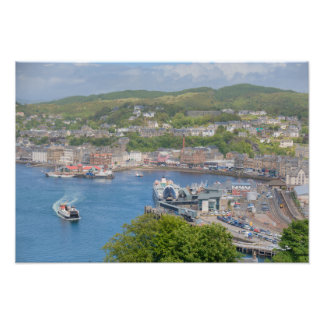 Foto Oban Harbor Aerial de Pulpit Hill