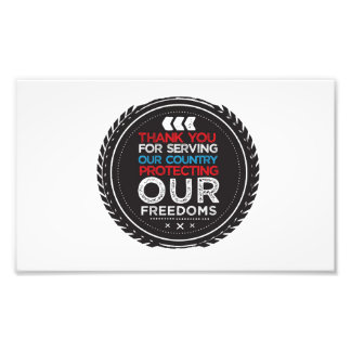 Foto obrigado-o para veterano