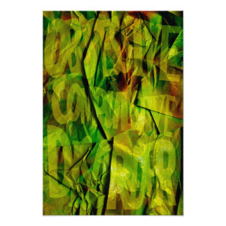 Foto OCD Awareness, Colour Theory Poster (Textured)