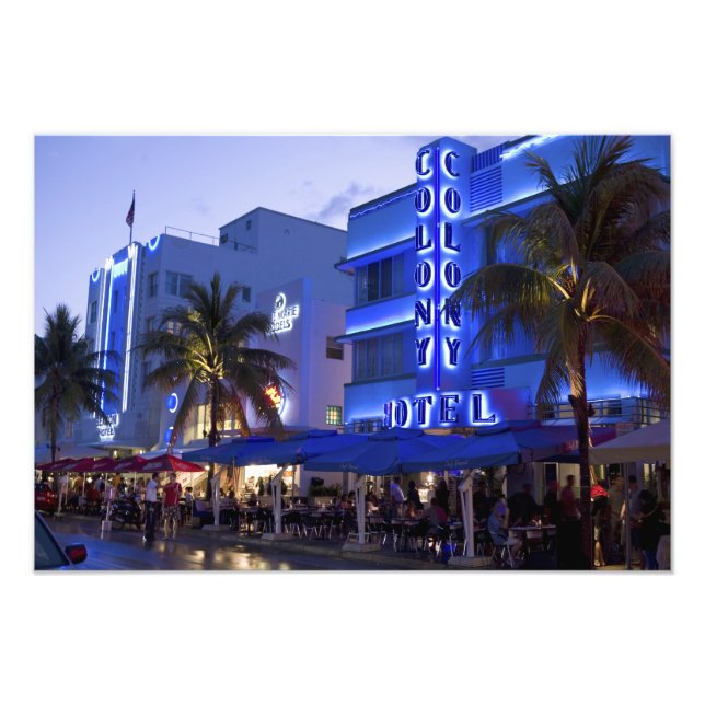 Foto Ocean Drive, South Beach, Miami Beach, 2 (Frente)