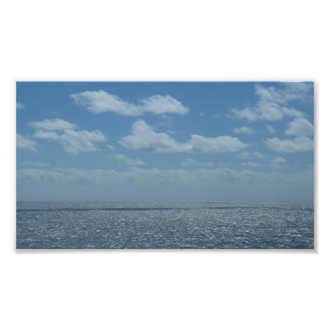 Foto Oceano Azul do Mar de Caribe Sunny (Frente)