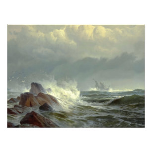 Foto Off Norman's Woe de Edward Moran