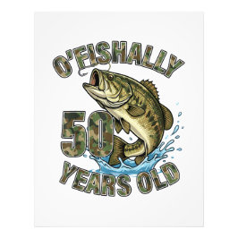 Foto Oficialmente 50 Anos Amante da Pesca Aniversário d