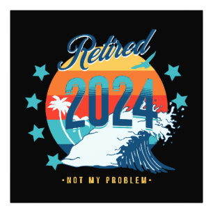 Foto Oficialmente Aposentado 2024