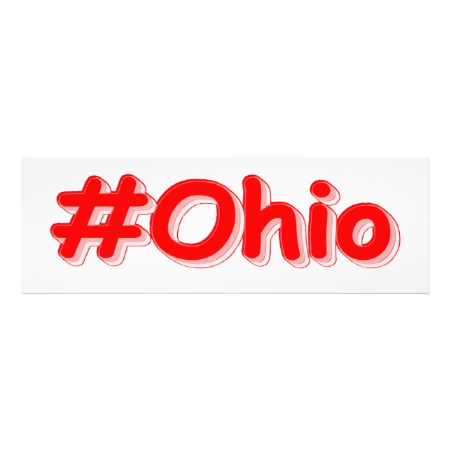 Foto "#Ohio" Design. Comprar Agora (Frente)