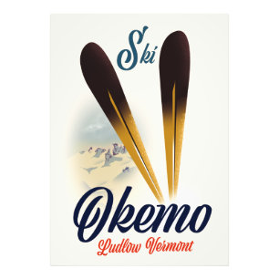 Foto Okemo Ludlow Vermont poster