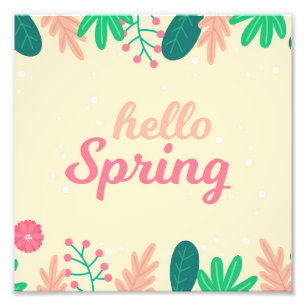 Foto Olá Primavera
