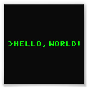 Foto Olá! programação informática do mundo